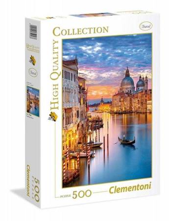 Clementoni 35056 Leuchtendes Venedig – Puzzle 500 Teile