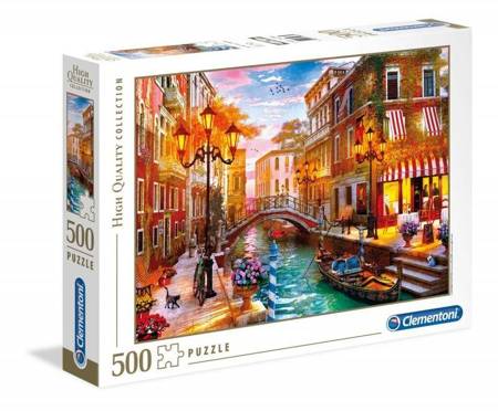 Clementoni 35063 Sonnenuntergang über Venedig – Puzzle 500 Teile