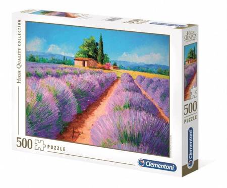 Clementoni 35073 Lavendel-Duft – Puzzle 500 Teile