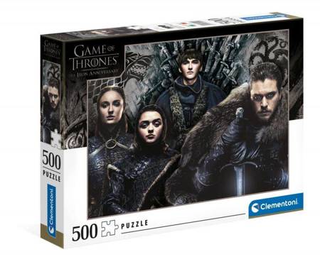 Clementoni 35091 Game of Thrones – Puzzle 500 Teile ab 9 Jahren