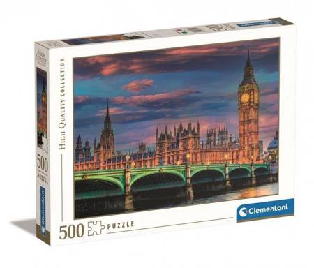 Clementoni - 35112 Collection Puzzle - The London Parliament - Puzzle 500 Teile