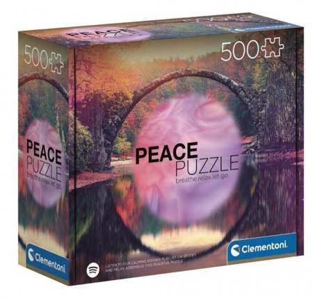 Clementoni 35119 Peace Mindful Reflection-Puzzle 500 Teile