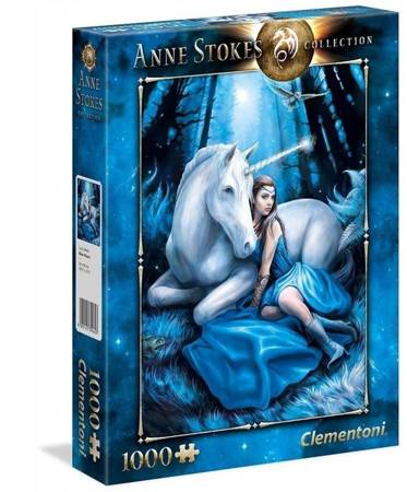 Clementoni 39462 Blauer Mond Puzzle 1000 Teile Anne Stokes Collection