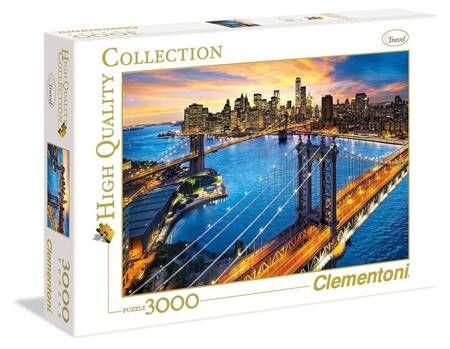 Clementoni High Quality Collection Puzzle New York 3000 Teile