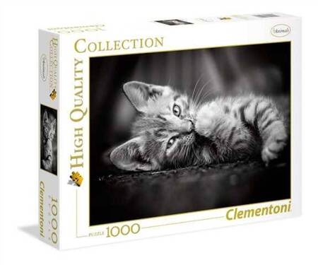Clementoni High Quality Kitty 1000 Teile Puzzle ab 14 Jahren