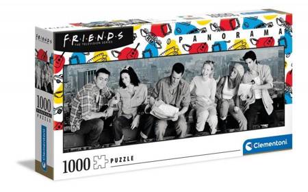 Clementoni Panorama Friends Puzzle 1000 Teile