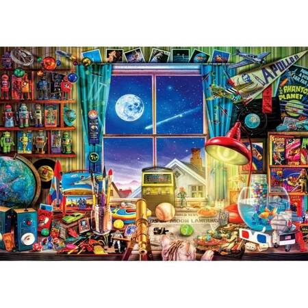Clementoni Puzzle 500 Teile Hohe Qualität To The Moon