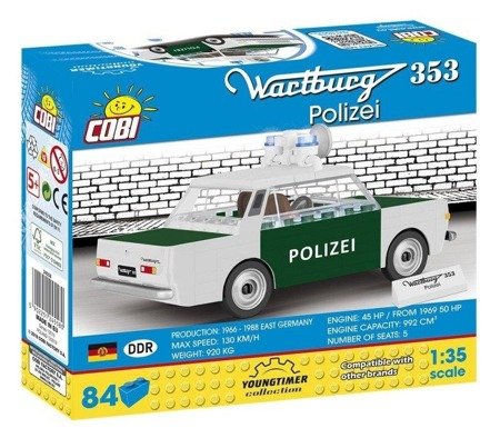 Cobi 24558 Wartburg 353 Polizei 