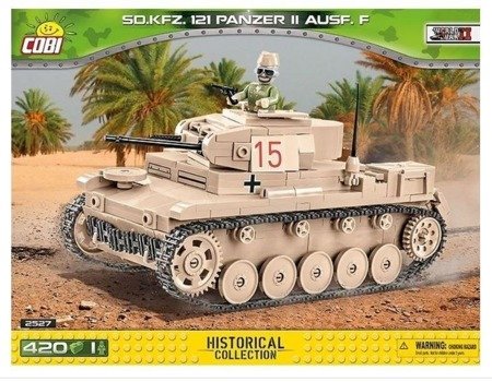 Cobi 2527 Small Army Sd.Kfz.121 Panzer II Ausf. F Historical Collection