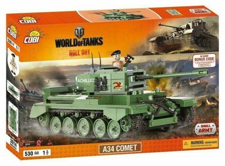Cobi 3014 Small Army World Of Tanks A34 Comet NEU OVP rb