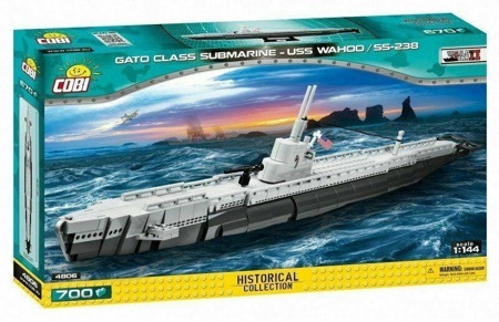 Cobi 4806 Gato Class Submarine-USS Wahoo SS-238