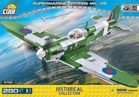 Cobi 5708 Small Army Supermarine Spitfire Mk. VB Historical Collection 