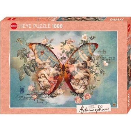 Heye Puzzle 1000 Teile Metamorphosen, Flügel Nr. 1, Andre Sanchez