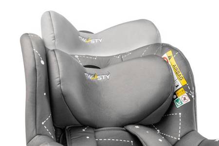 Kindersitz Caretero Twisty  i-Size Isofix Grey