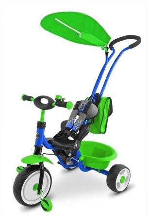 Laufrader Milly Mally Boby Deluxe 2014 Blue - Green 