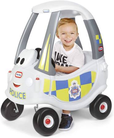 Little Tikes Cozy Coupe Police White