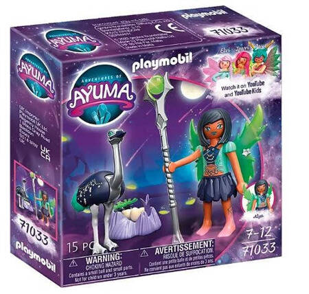 Playmobil Ayuma 71033 Mondfeen-Figurenset mit Haustier