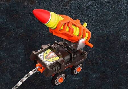 Playmobil DINO Rise Set 70929 Dino Mine Trolley mit Rakete