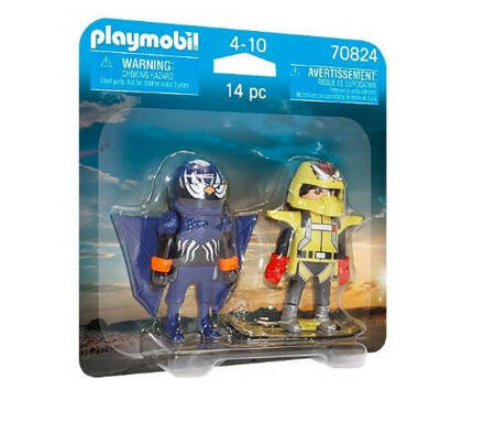 Playmobil Figuren Duo Pack 70824 Aerial Stuntmen