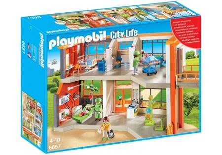 Playmobil Kinderkrankenhaus Figurenset mit Ausstattung 6657