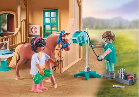 Playmobil Pferde Figurenset 71352 Hippotherapie und Tierklinik