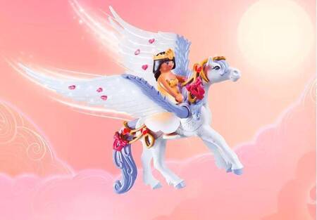 Playmobil Princess Magic 71361 Himmlischer Pegasus mit Regenbogen Figurenset