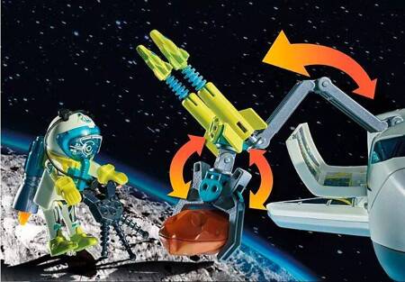 Playmobil Space 71367 Figuren-Set mit Raumschiff-Mission