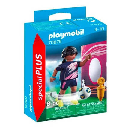 Playmobil Special Plus Figurenset 70875 Fußballspieler mit Tor