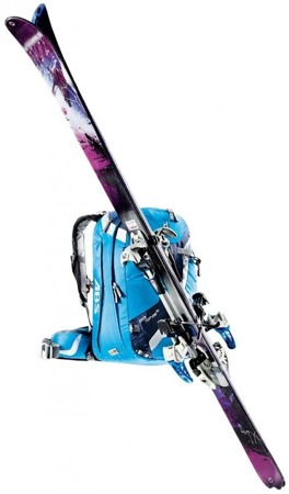 Skitourenrucksack Deuter Ontop ABS 28 SL turquoise-midnight