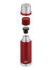 Thermosflasche Esbit Sculptor Vacuum Flask  1l - burgundy red